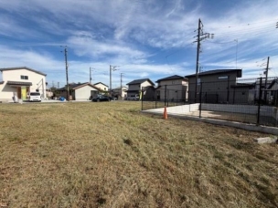 お好きなハウスメーカー・工務店にて建築可能 現地土地写真